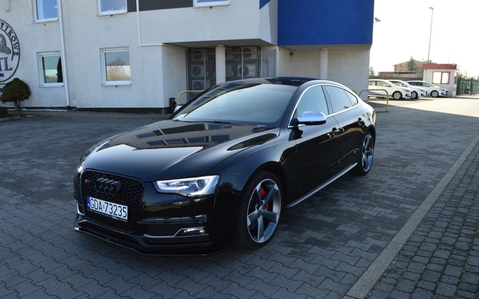 Audi S5 cena 83025 przebieg: 201297, rok produkcji 2012 z Kołobrzeg małe 277
